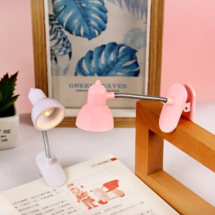 Mini LED Clamp Lamp – Portable USB Desk Light with Flexible Neck