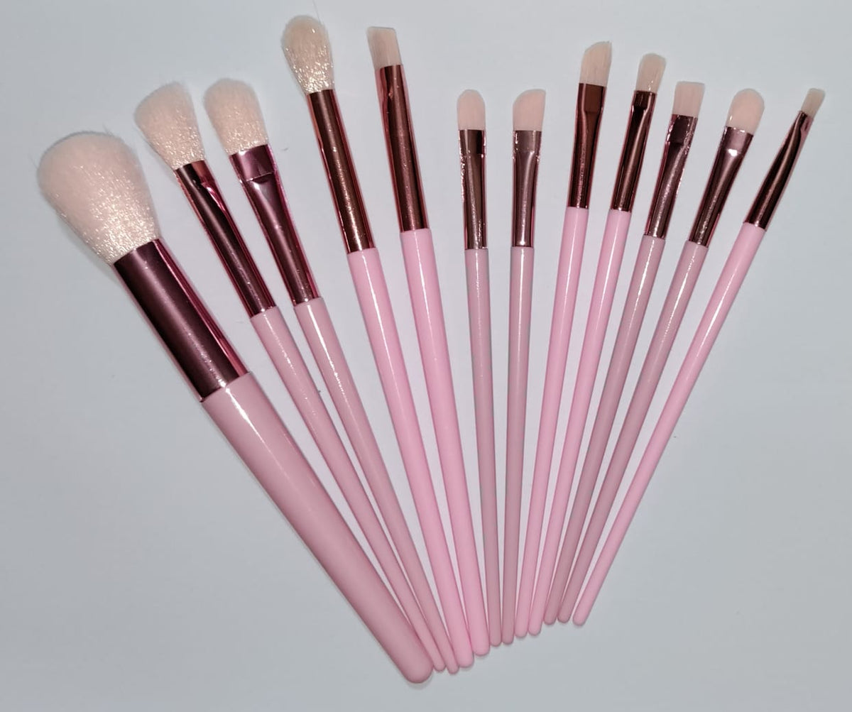 13-Piece Soft Fluffy Makeup Brush Set – Foundation, Blush & Powder Brushes