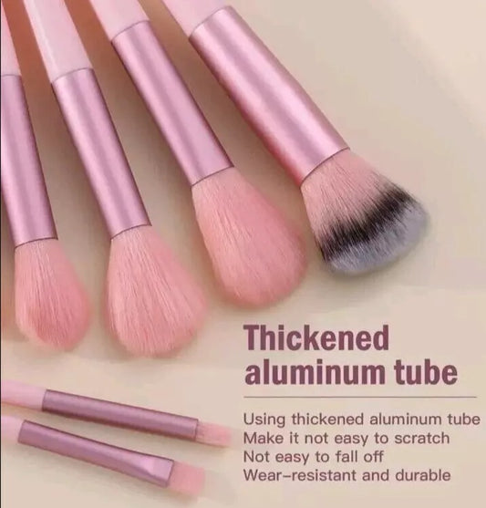 13-Piece Soft Fluffy Makeup Brush Set – Foundation, Blush & Powder Brushes