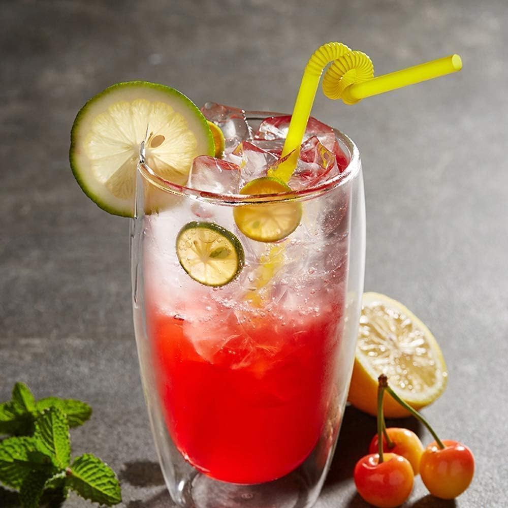 50-Piece ColorfulDrinking Straws