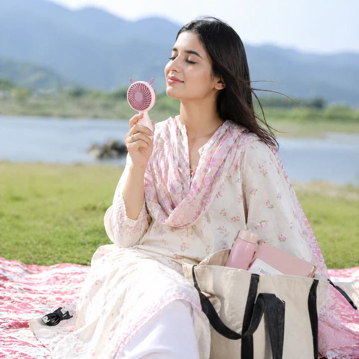 Portable USB Rechargeable Mini Fan