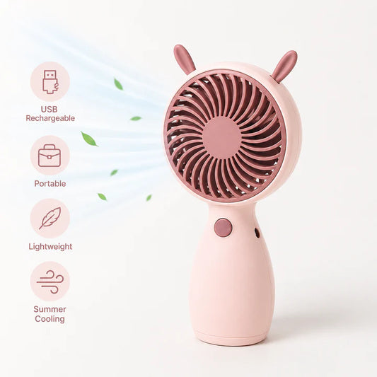 Portable USB Rechargeable Mini Fan
