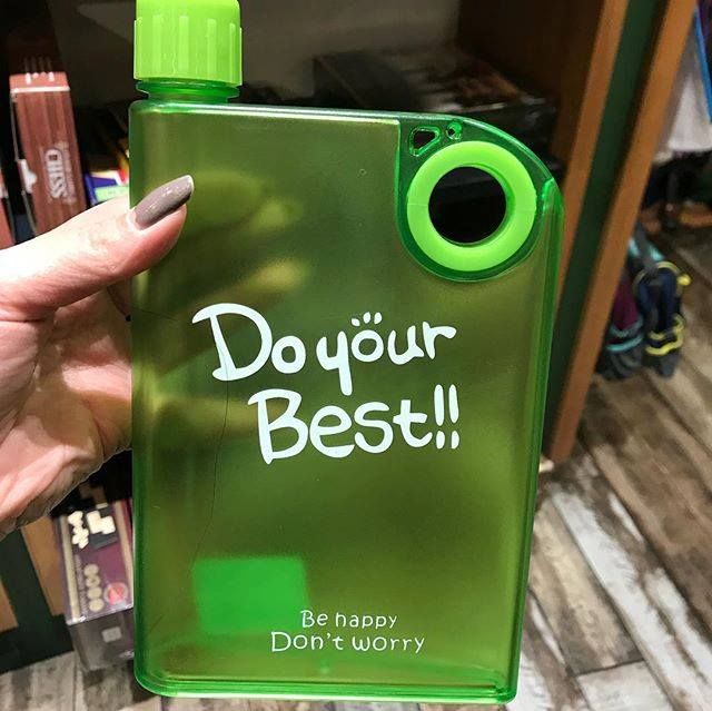 A5 Flat Water Bottle 420ML